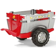 Jeździki dla dzieci - Rolly Toys Przyczepa czerwona (121700) - miniaturka - grafika 1