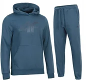 Dresy męskie - 4F OCIEPLANY MÄSKI DRES BAWEĹNA KOMPLET BLUZA SPODNIE / rozm L - miniaturka - grafika 1