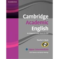 Książki do nauki języka angielskiego - Cambridge University Press Chris Sowton, Martin Hewings Cambridge Academic English Upper Intermediate. Teacher's Book - miniaturka - grafika 1