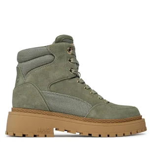 Trapery Liu Jo Rumi 07 SA4003 PX027 Zielony - Botki damskie - miniaturka - grafika 1