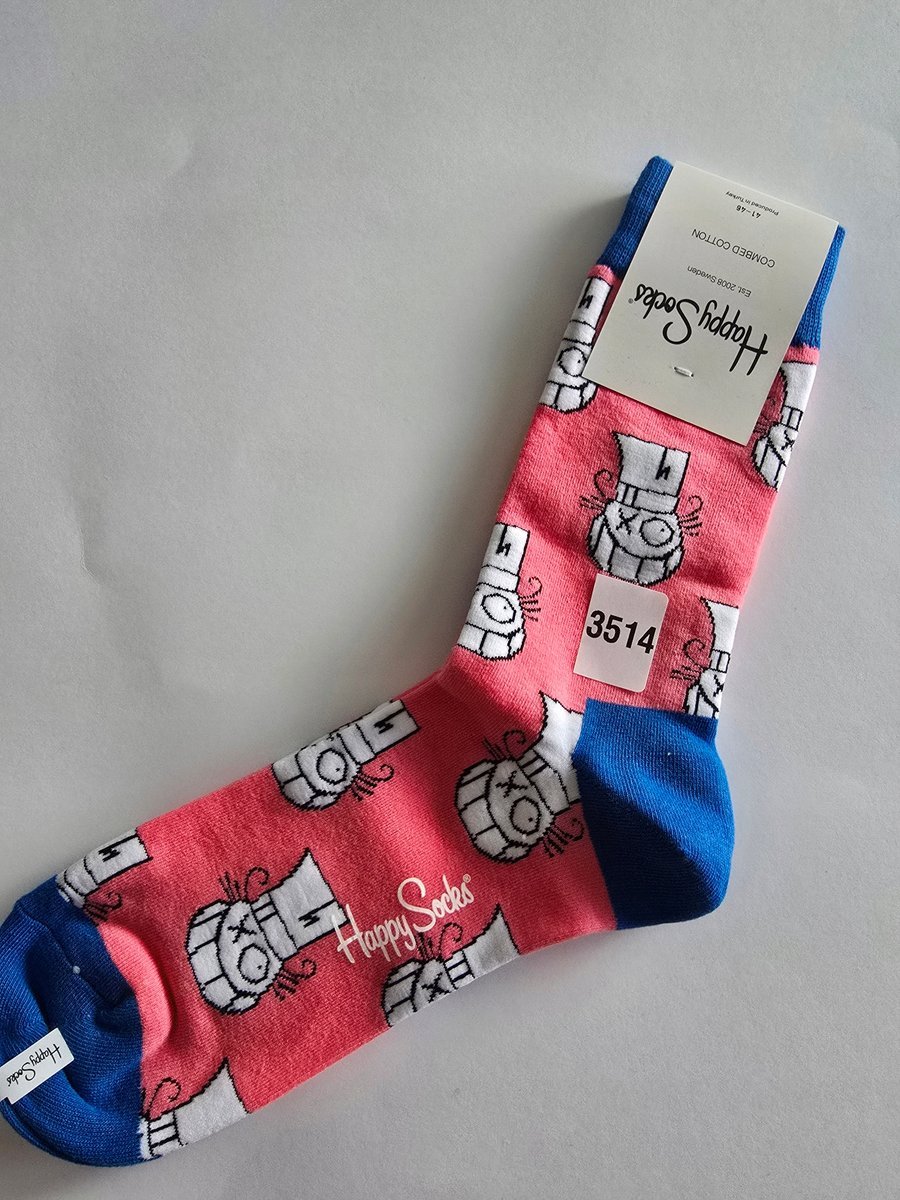 Kolorowe skarpety Happy Socks unisex rozmiar 41-46 (3514)