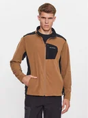 Odzież trekkingowa męska - Columbia Polar Klamath Range™ Full Zip Brązowy Regular Fit - miniaturka - grafika 1