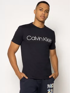 Calvin Klein T-Shirt Logo K10K104063 Granatowy Regular Fit - Koszulki męskie - miniaturka - grafika 1