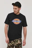 Koszulki męskie - Dickies T-shirt kolor czarny z nadrukiem DK0A4XC9BLK-BLACK - miniaturka - grafika 1