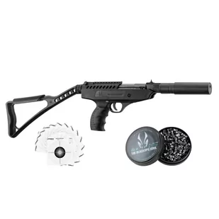 Zestaw - Wiatrówka Pistolet Black Ops Langley Hitman 5,5 - Wiatrówki pistolety - miniaturka - grafika 1