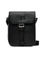 Nerki - Calvin Klein Saszetka Cargo Flap Reporter LV04D3131G Czarny - miniaturka - grafika 1