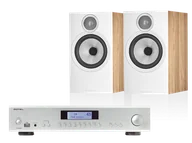 Zestawy stereo - Rotel A14 MKII (srebrny) + 606 S3 (dąb) - miniaturka - grafika 1