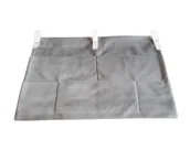 Organizery na łóżeczko - Małpiszon, organizer do drabinki szary - miniaturka - grafika 1