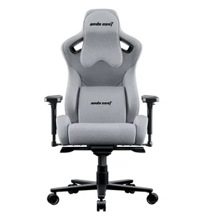 Fotel gamingowy Anda Seat Kaiser 2 XL Pro materiałowy szary obrotowy - Fotele gamingowe - miniaturka - grafika 1