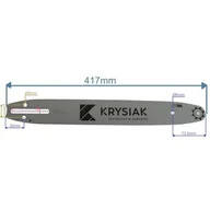 Akcesoria do elektronarzędzi - Prowadnica do piły KRYSIAK MAX AP14-52 - miniaturka - grafika 1