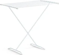 Suszarki do rąk i włosów - Rayen Rayen Kompaktowa suszarka na pranie stojąca dł. 90 cm biała - miniaturka - grafika 1