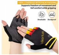 Rękawiczki rowerowe - Rękawiczki rowerowe HIKENTURE XL wielokolorowy - miniaturka - grafika 1