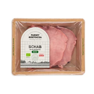 Schab wieprzowy w plastrach BIO - Mięso świeże i mrożone - miniaturka - grafika 1