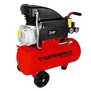 Germina Kompresor olejowy 230V 24L 8B - Sprężarki i kompresory - miniaturka - grafika 1
