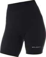 Spodnie sportowe damskie - Brubeck LB10450 Spodnie 1/2 damskie RUNNING FORCE czarny XL - miniaturka - grafika 1