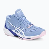 Buty sportowe damskie - Buty do siatkówki damskie ASICS Sky Elite FF MT 2 light sapphire/white - miniaturka - grafika 1
