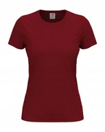 Koszulki i topy damskie - Koszulka damska T-shirt damski Classic-T ST2600 Stedman Bordeaux XS - miniaturka - grafika 1