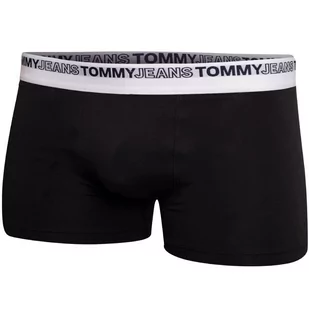 Tommy Hilfiger Bokserki Męskie 1P Trunk Czarne Um0Um02658 Bds  L - Majtki męskie - miniaturka - grafika 1
