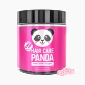 Włosy, skóra, paznokcie - Noble Health Hair Care Panda Żelki o smaku malinowym - miniaturka - grafika 1