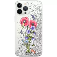 Etui i futerały do telefonów - Etui płynny brokat do Apple IPHONE 11 PRO Disney: Dzwoneczek 003 oryginalne i oficjalnie licencjonowane, Srebrny - miniaturka - grafika 1