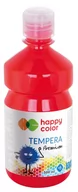 Przybory szkolne - Happy Color Farba tempera premium 1000 ml czerwona - miniaturka - grafika 1