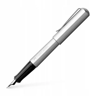 Faber-Castell Pióro Wieczne Hexo Srebrne M - Pióra wieczne - miniaturka - grafika 1