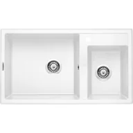 Zlewozmywaki - Deante ZQEA 20B alabaster - miniaturka - grafika 1