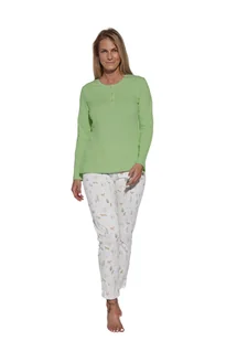 Ciepła piżama damska rozpinana, CORNETTE 771/371 Debbie M 38 - Piżamy damskie - miniaturka - grafika 1