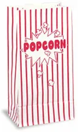 Dekoracje i nakrycia stołu na imprezę - Unique Pudełka na popcorn w paski - 10 szt. U59014 - miniaturka - grafika 1