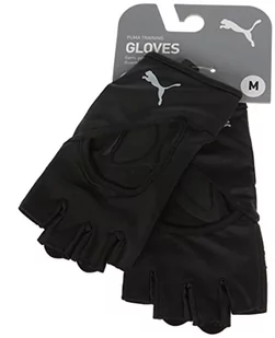 PUMA Essential Training Rękawiczki Czarne, M, 41465, Czarno-Szare Fioletowy - Rękawiczki - miniaturka - grafika 1