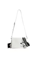 Torebki damskie - Desigual Damska torba na ciało bols_mickey dortmun Across Body Bag, biała, rozmiar uniwersalny UE, biały, jeden rozmiar - miniaturka - grafika 1