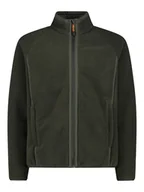 Odzież trekkingowa męska - CMP Kurtka polarowa w kolorze zielonym - miniaturka - grafika 1