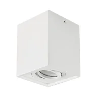 Lampy sufitowe - HARY D 1xGU10 biały sześcian sufitowy - miniaturka - grafika 1