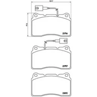 Klocki hamulcowe - Klocki hamulcowe - komplet BREMBO P 23 134X - miniaturka - grafika 1