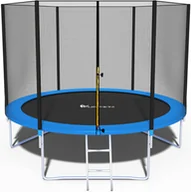 Trampoliny - FunFit Trampolina Ogrodowa 312CM Z Siatką Drabinka - miniaturka - grafika 1