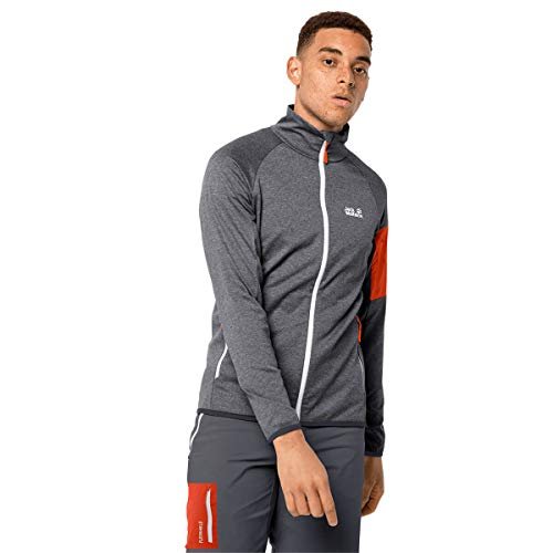 Jack Wolfskin, Męska kurtka Milford M, kurtka polarowa, rozmiar M, niebieska