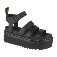 Sandały damskie - Dr Martens Sandały Dr. Martens Blaire Quad DM27296001 czarne - miniaturka - grafika 1