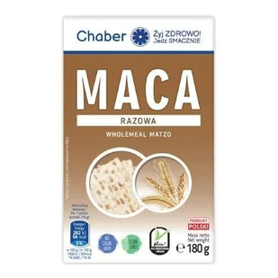Chaber Maca razowa 180 g - Pieczywo chrupkie - miniaturka - grafika 1