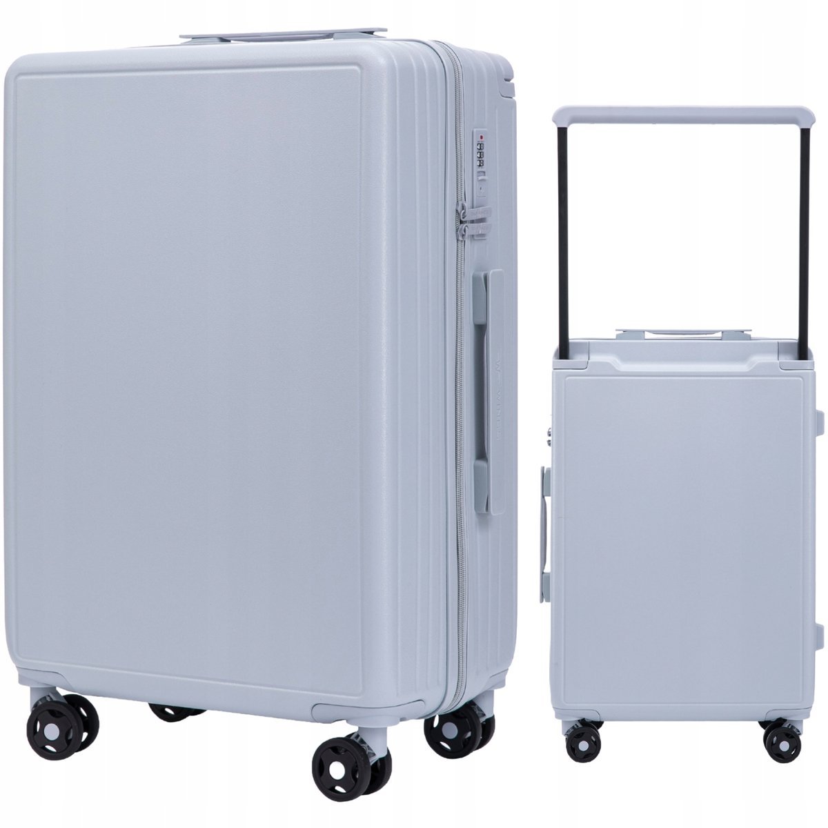 WINGS Walizka ŚREDNIA ABS PAKOWNA TWARDA na 4 kółkach XL PODRÓŻ BAGAŻ LATO