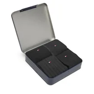 Skarpetki męskie - Skarpety długie Tommy Hilfiger 701235378 Czarny - miniaturka - grafika 1