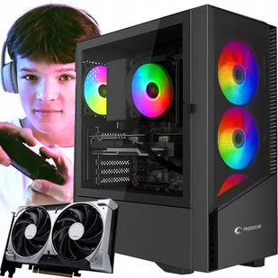 Komputer gamingowy RTX 3050 GeForce AMD Ryzen 5 32GB RAM 1TB SSD Windows 11 - Zestawy komputerowe - miniaturka - grafika 1