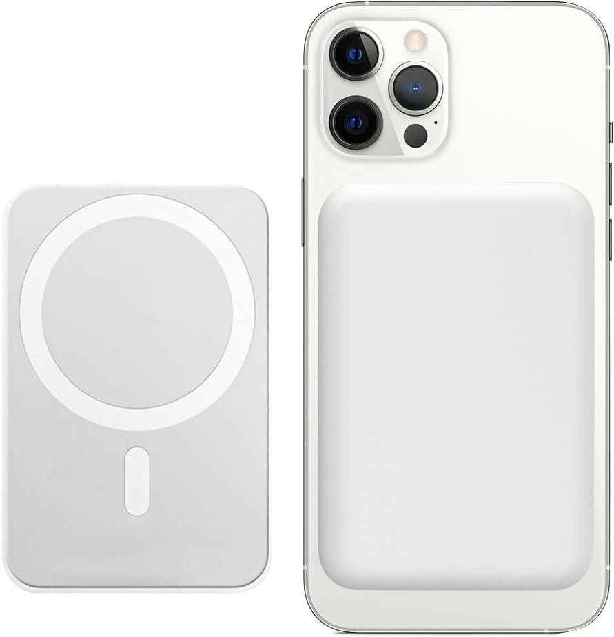 MAGNETYCZNA BATERIA BEZPRZEWODOWY POWERBANK SZYBKIE ŁADOWANIE 50000mAh