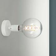 Lampy ścienne - Sotto Luce Industrialna LAMPA ścienna UNO 5902429635038 Sotto Luce okrągła OPRAWA metalowy kinkiet loft biały 5902429635038 - miniaturka - grafika 1