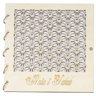 Drewniana kartka okolicznościowa z grawerem - Pasmanteria Drewniana kartka okolicznościowa z grawerem - Pasmanteria - miniaturka - grafika 1