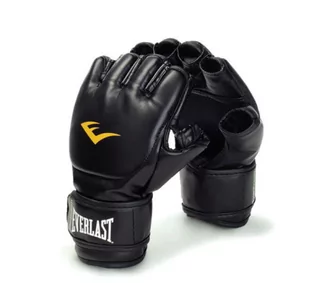 Everlast rękawice grapplingowe MMA rozmiar S/M black - Rękawice bokserskie - miniaturka - grafika 1