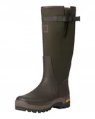 Kalosze damskie - KALOSZE HARKILA FORESTER TEXTILE - Willow green/Deep brown -43 - miniaturka - grafika 1