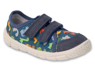 Trampki kapcie dziecięce chłopięce na rzepy granatowe Befado 908P011-25 - Buty dla chłopców Trampki kapcie dziecięce chłopięce na rzepy granatowe Befado 908P011-25 - Buty dla chłopców - miniaturka - grafika 1