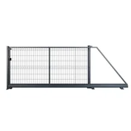 Ogrodzenia - Naterial Brama przesuwna Modus 3x1.5 m prawa antracytowa - miniaturka - grafika 1