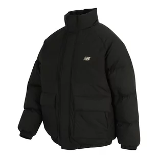 Kurtka zimowa męska New Balance MJ34302BK  czarna - Kurtki męskie - miniaturka - grafika 1