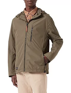 camel active Męska kurtka funkcyjna TeXXXactive® z kapturem, oliwkowy, 50 - Kurtki męskie - miniaturka - grafika 1